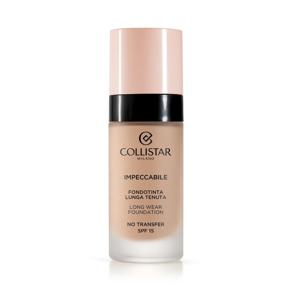 Liquid Make Up Base Collistar Impeccabile Nº 3R Long lasting-0