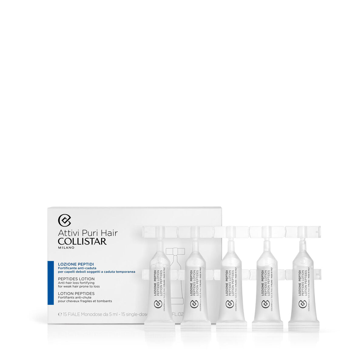 Anti-Hair Loss Treatment Collistar PÉPTIDOS 5 ml-0