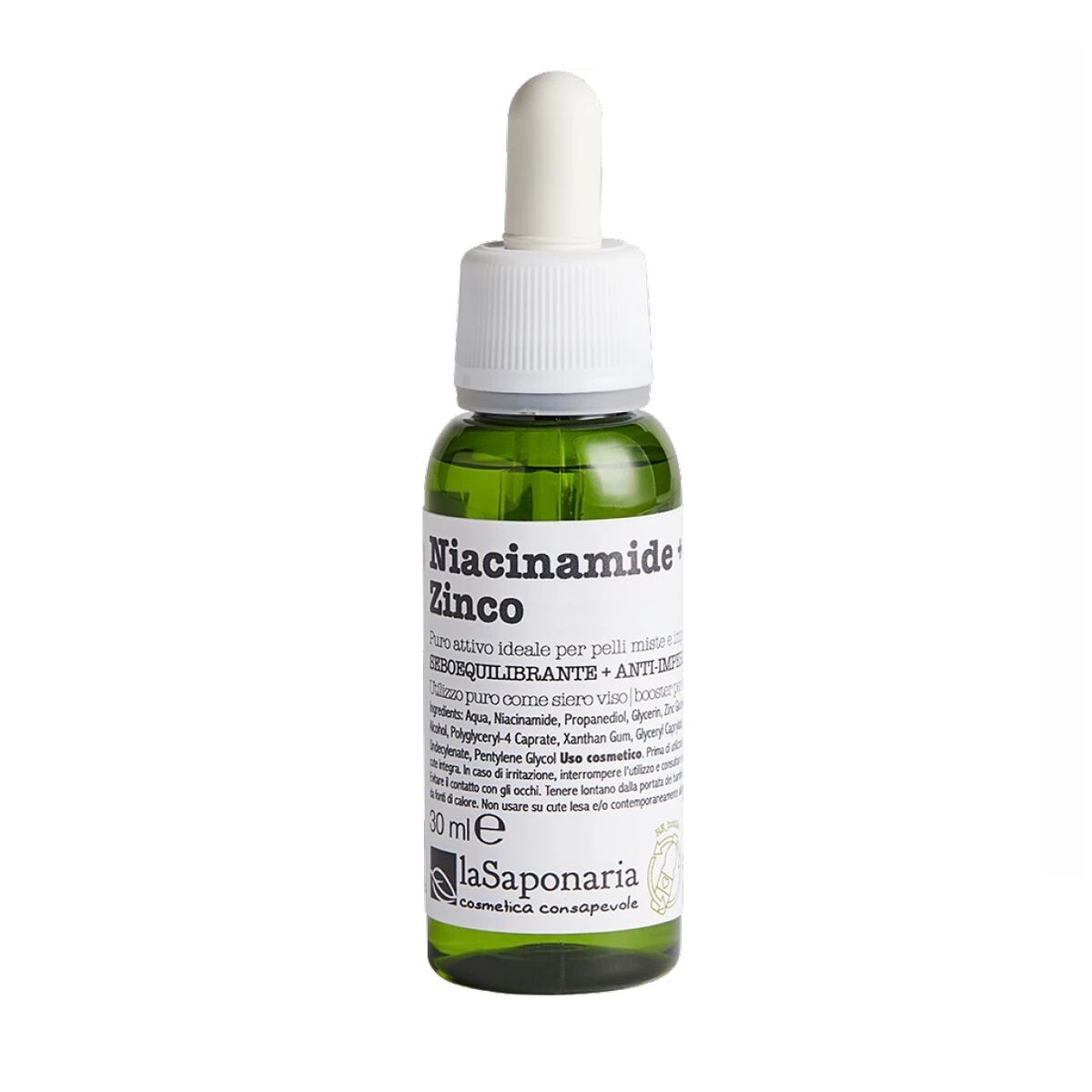 Facial Serum La Saponaria Niacinamida + Zinc 30 ml-0