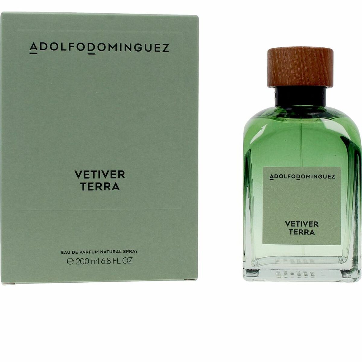 Men's Perfume Adolfo Dominguez Vetiver Terra EDP Vetiver Terra 200 ml-0