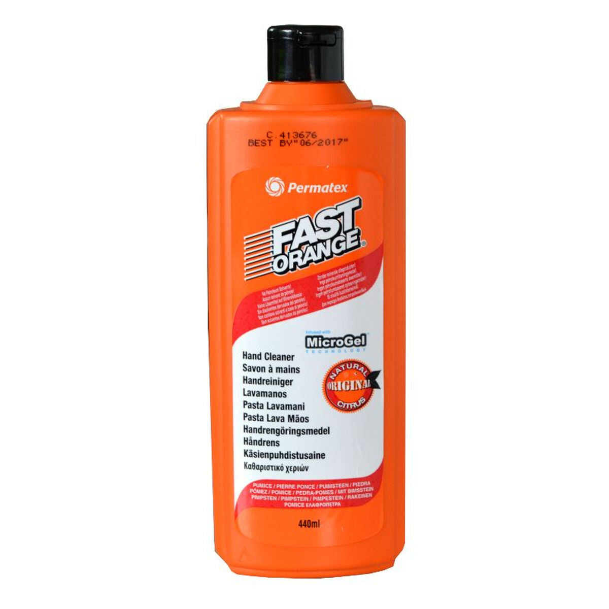 Hand Soap Permatex Fast Orange 440 ml-2