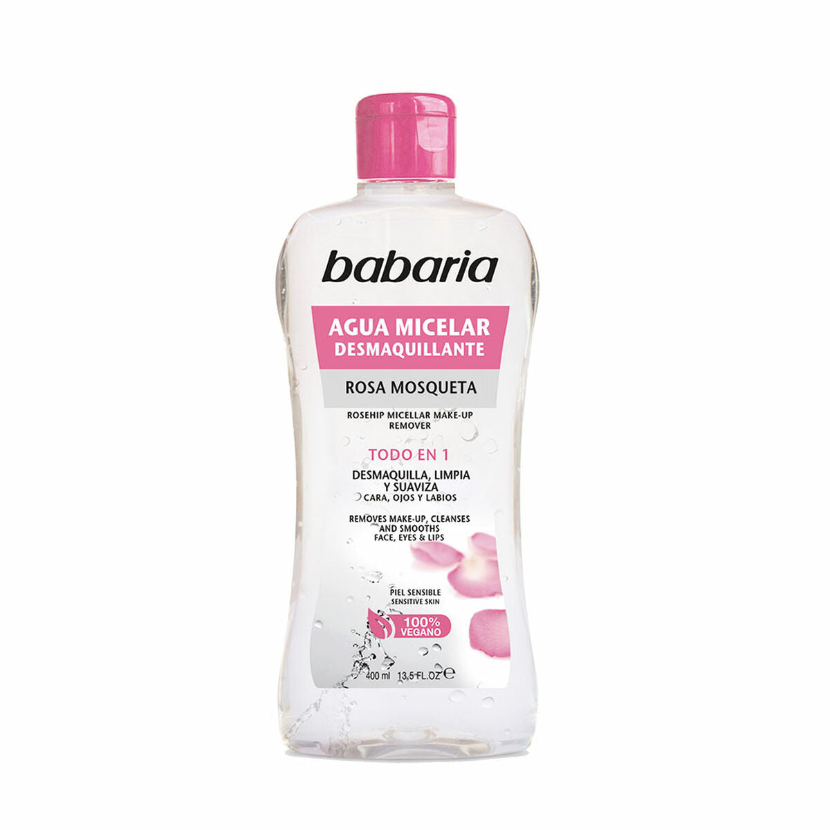 Make Up Remover Micellar Water Babaria 400 ml Rosehip-0