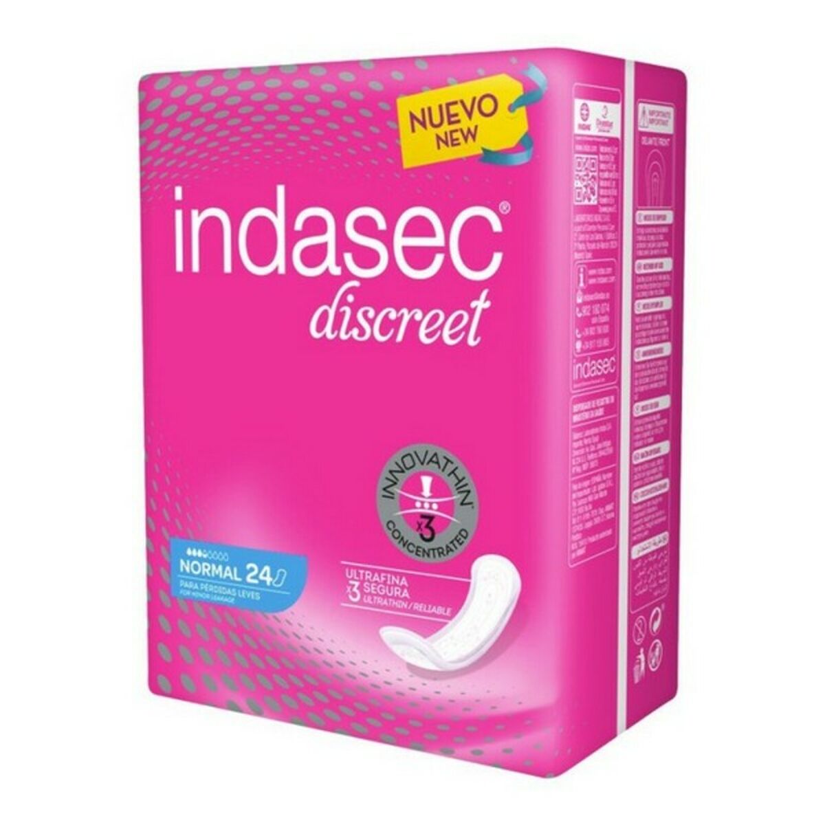 Incontinence Sanitary Pad Indasec DISCREET-0
