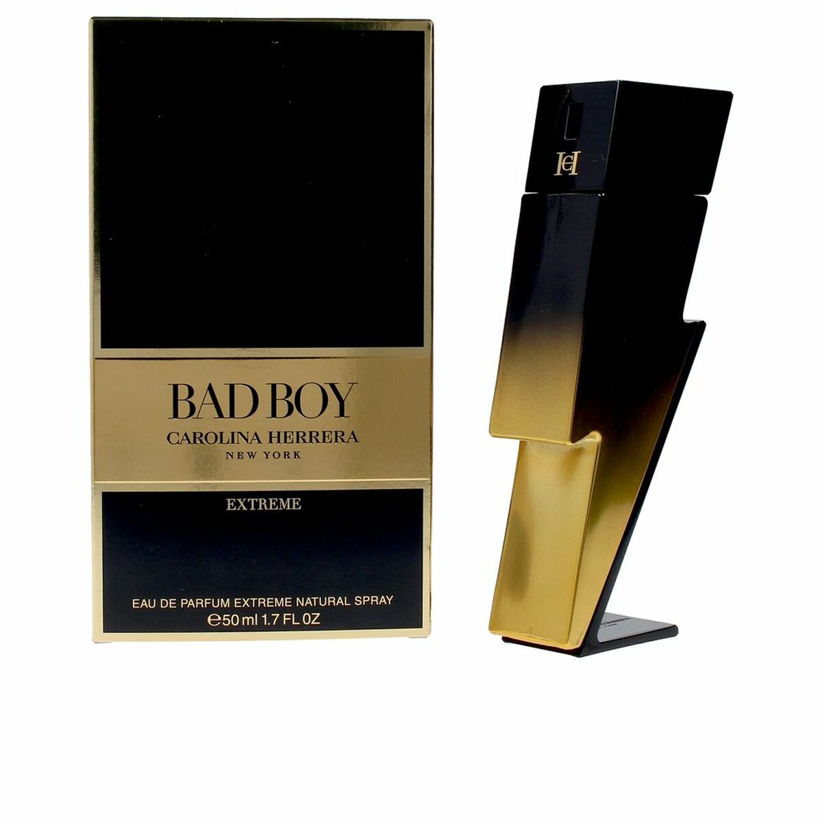 Men's Perfume Carolina Herrera EDP Bad Boy Extreme 50 ml-0