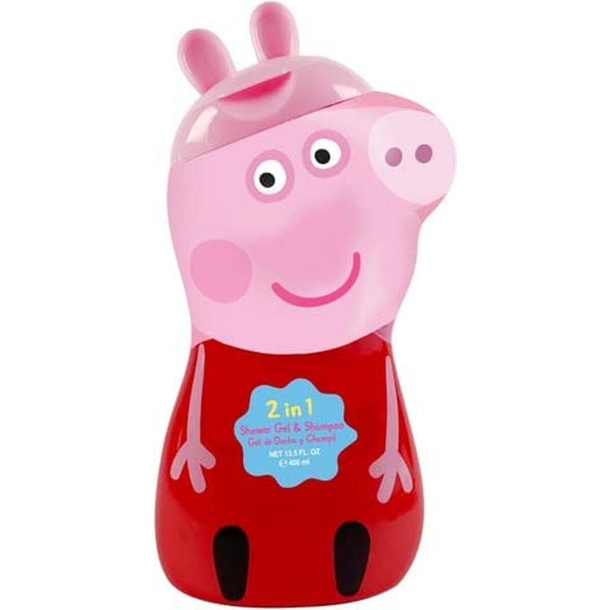 2-in-1 Gel and Shampoo Cartoon Peppa Pig (400 ml)-0