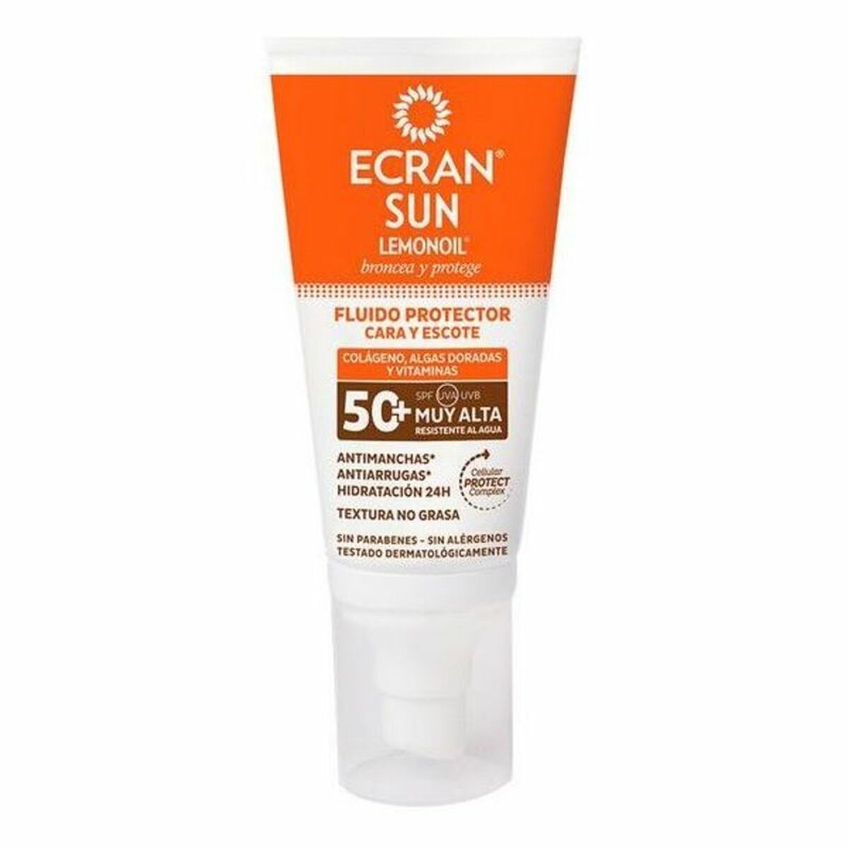 Facial Sun Cream Sun Lemonoil Ecran SPF 50-0