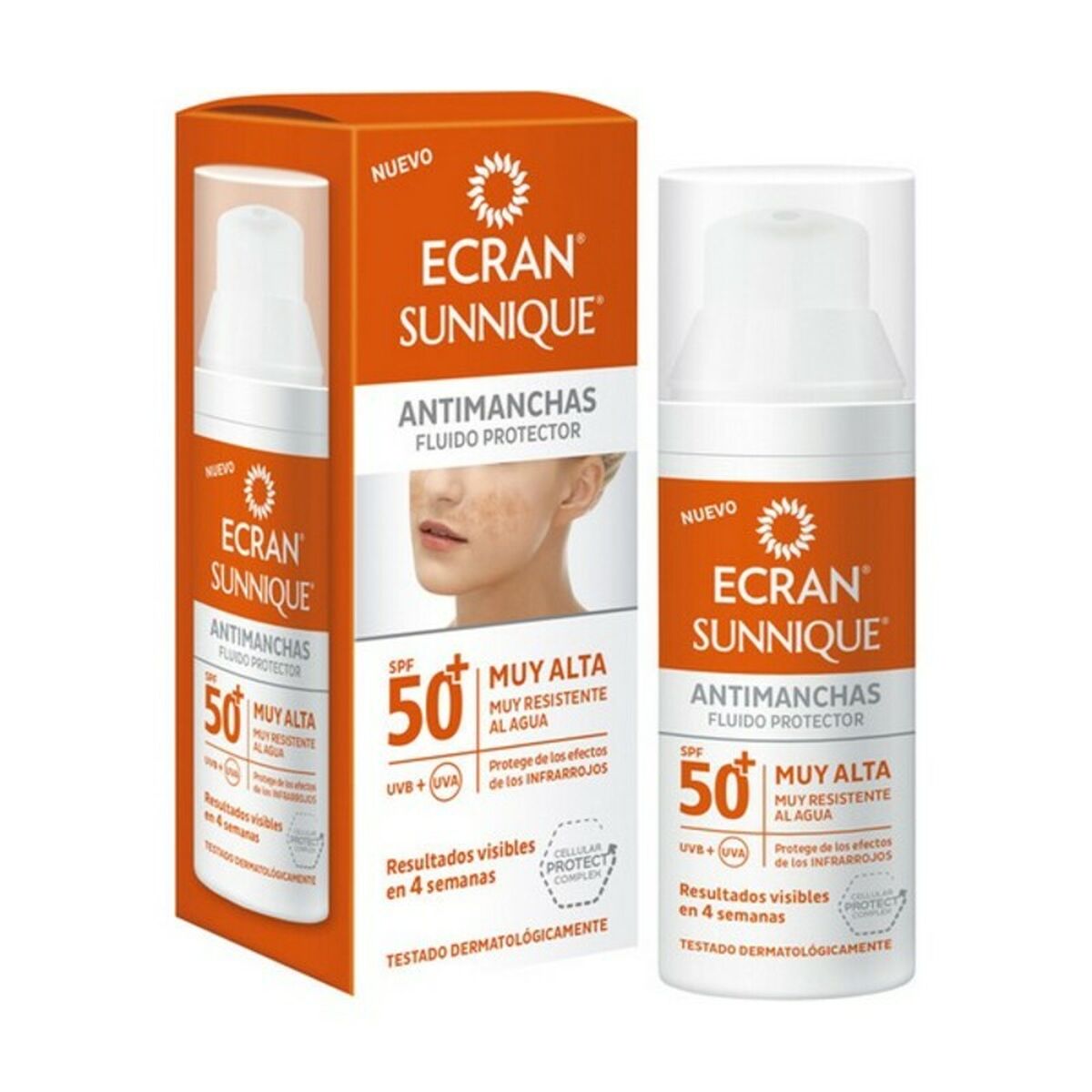 Anti Brown Spot Sun Lotion Sunnique Ecran Spf 50+-0