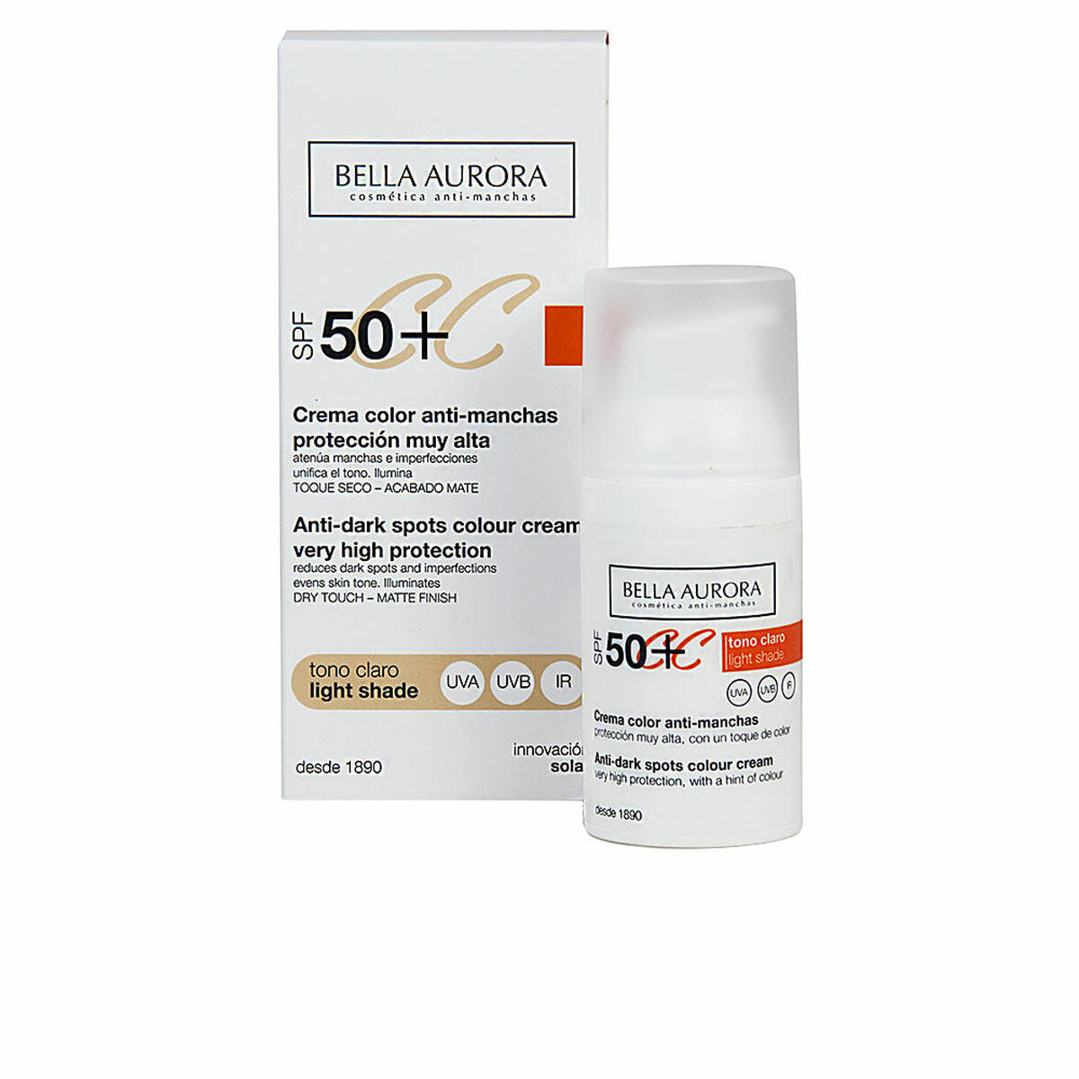Anti-Brown Spot Cream Bella Aurora 2526113 Light Tone 30 ml-0