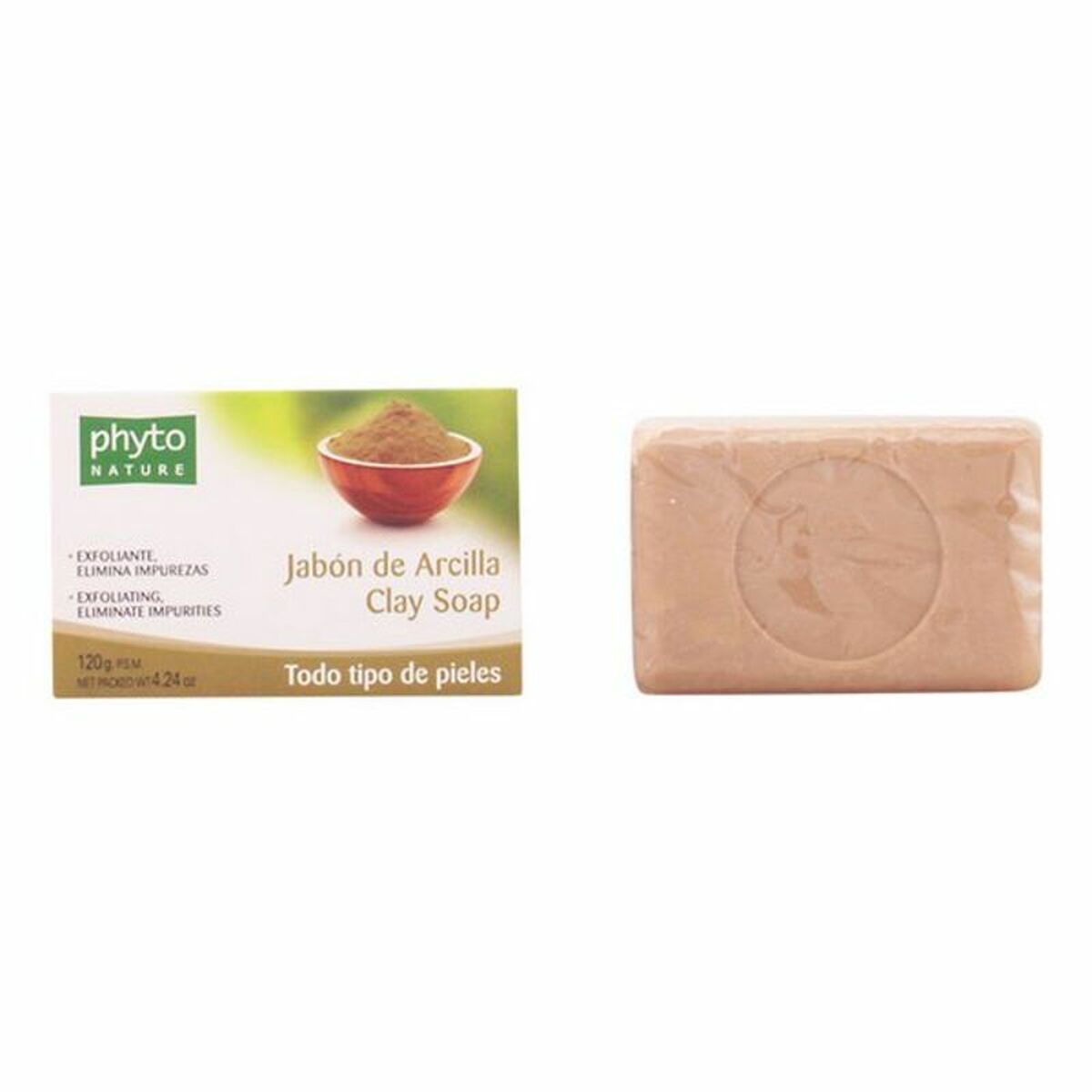 Clay Soap Bar Phyto Nature Luxana (120 g)-0
