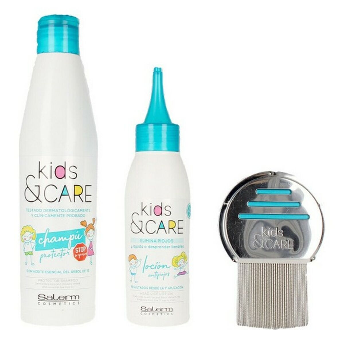 Child's Hairedressing Set Kids & Care Salerm Anti-Lice (3 pcs)-0