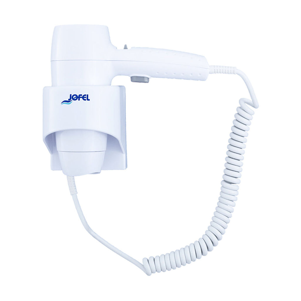 Hairdryer Jofel White 1200 W Wall Bracket-0