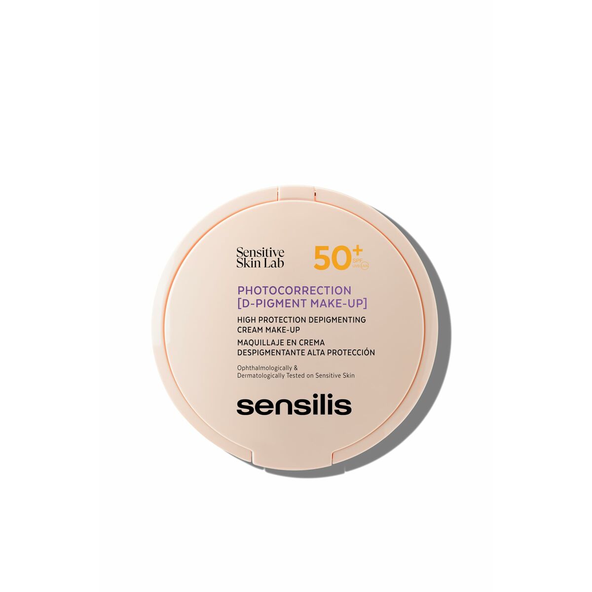 Make-up Effect Hydrating Cream Sensilis Photocorrection [D-Pigment Make-Up] Nº 02 Spf 50 10 g-0