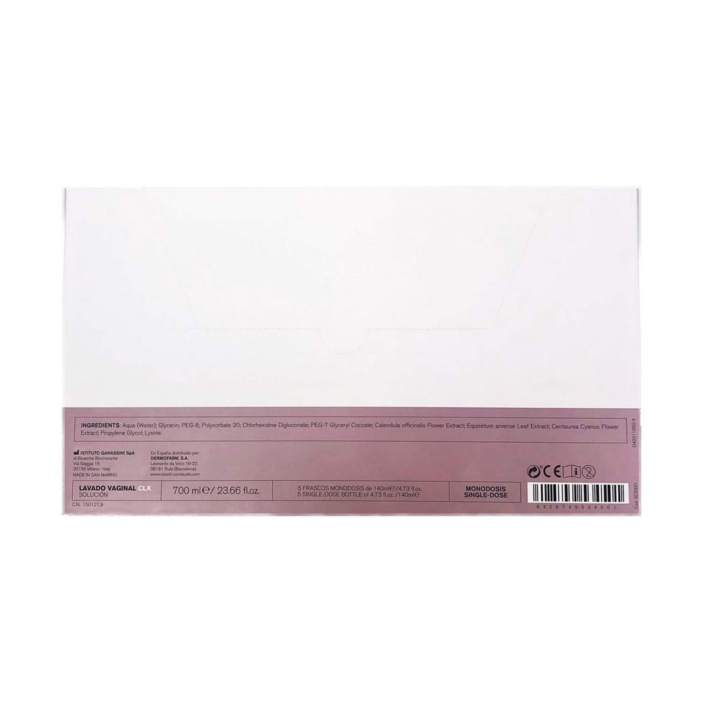 Intimate Care Cumlaude Lab Vaginal Cleansing Solution CLX Single Dose (5 x 140 ml)-3