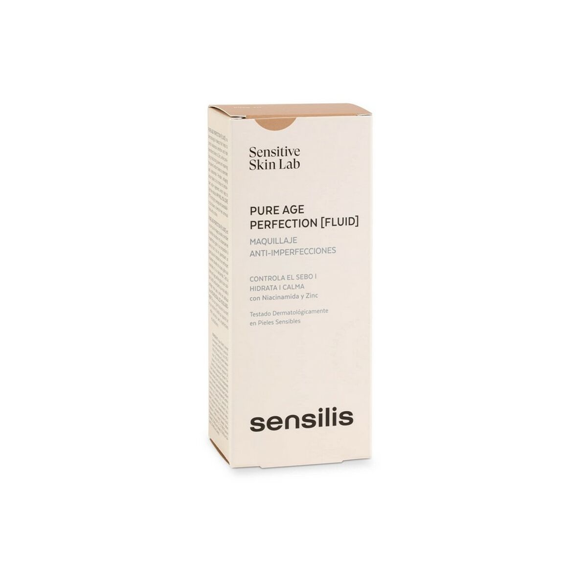 Crème Make-up Base Sensilis Pure Age Perfection 04-pêche Anti-imperfections (30 ml)-1