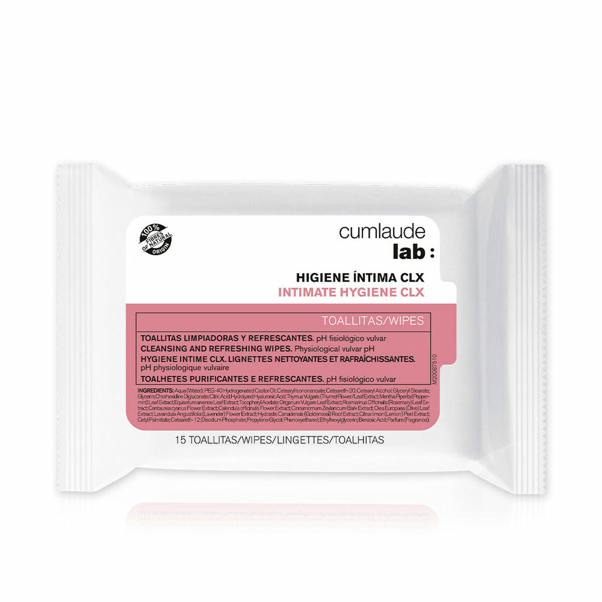 Intimate Wet Wipes Cumlaude Lab CLX 15 Units-0