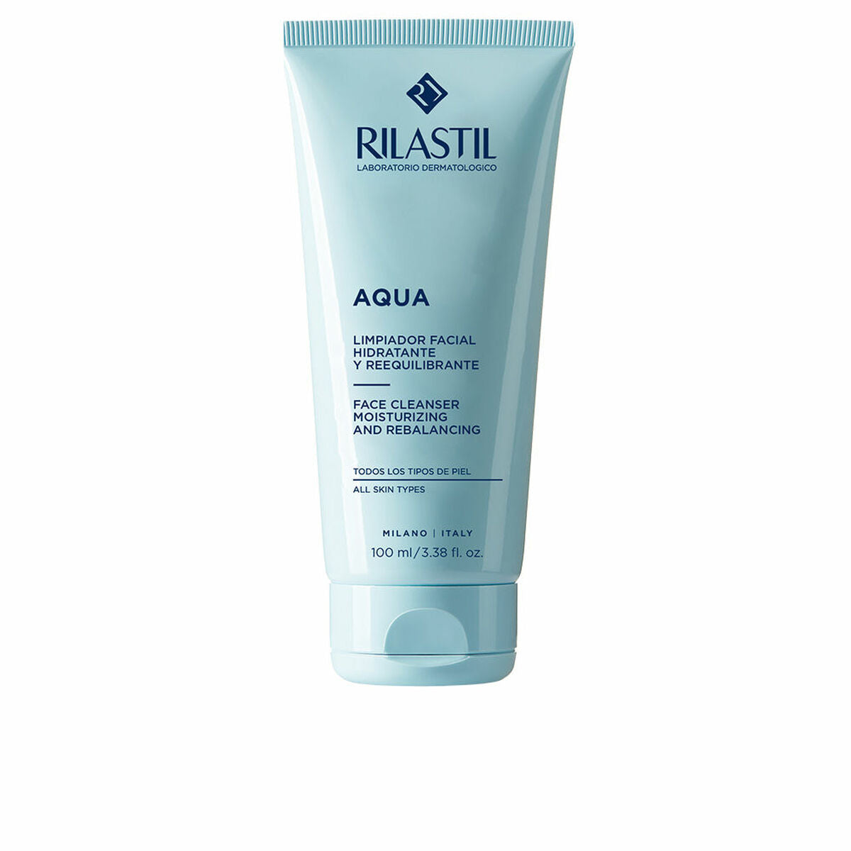 Facial Cleansing Gel Rilastil Aqua 100 ml-0