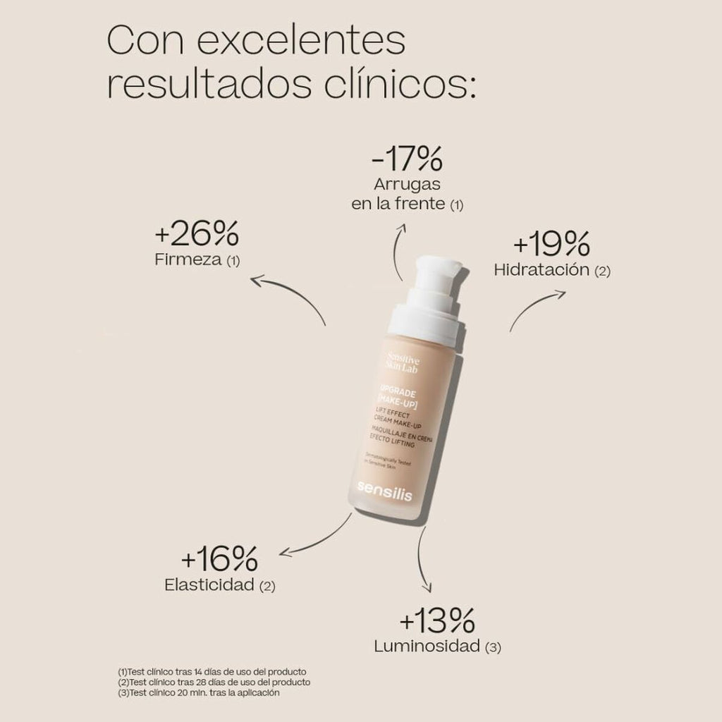 Crème Make-up Base Sensilis Upgrade [Make-Up] Nº 03 Miel doré 30 ml-1