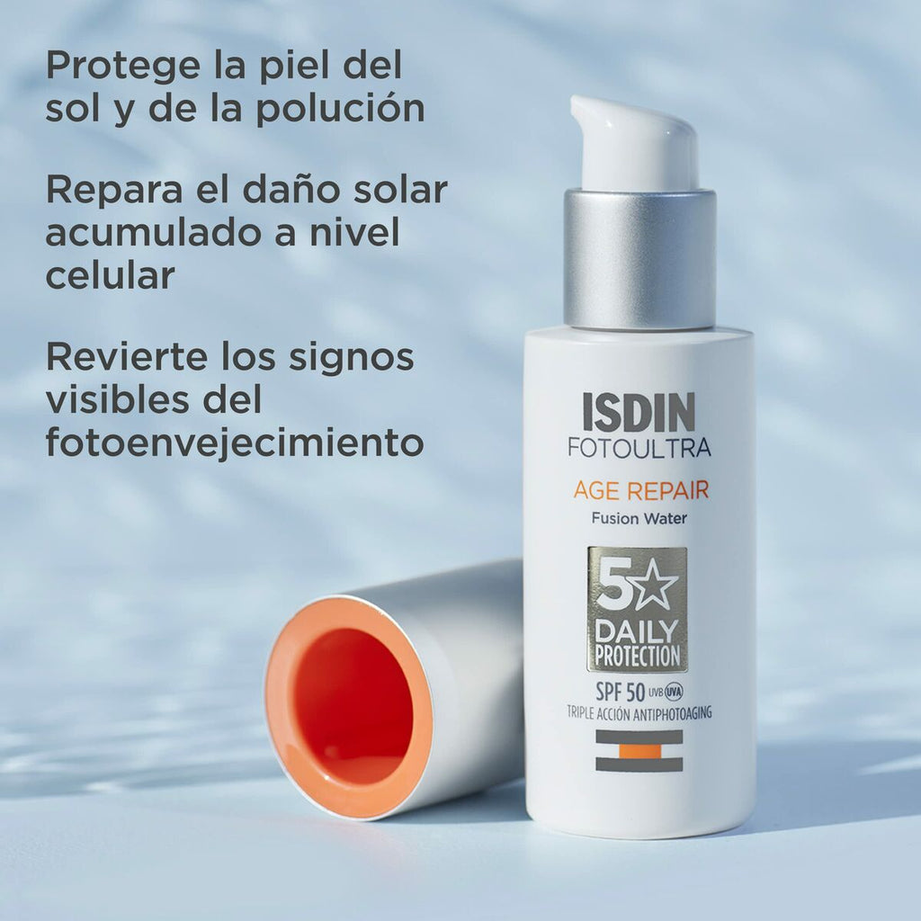Facial Sun Cream Isdin Fusion Water Magic Glow Spf 50 50 ml-1