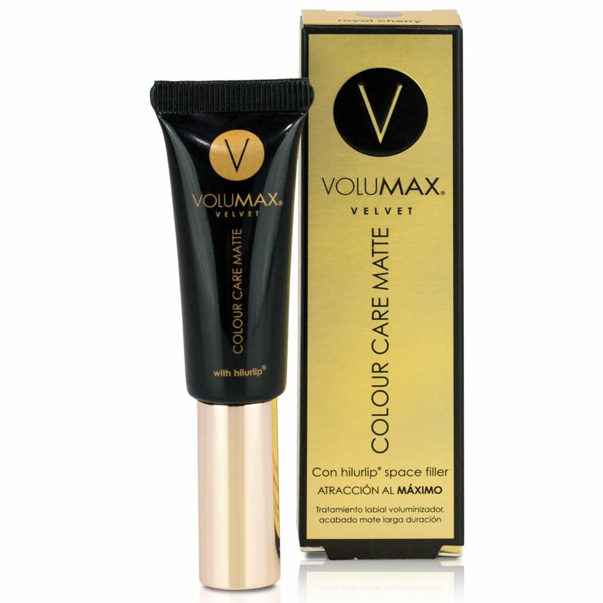 Coloured Lip Balm Volumax Coral Red Velvet Matt 7,5 ml-0