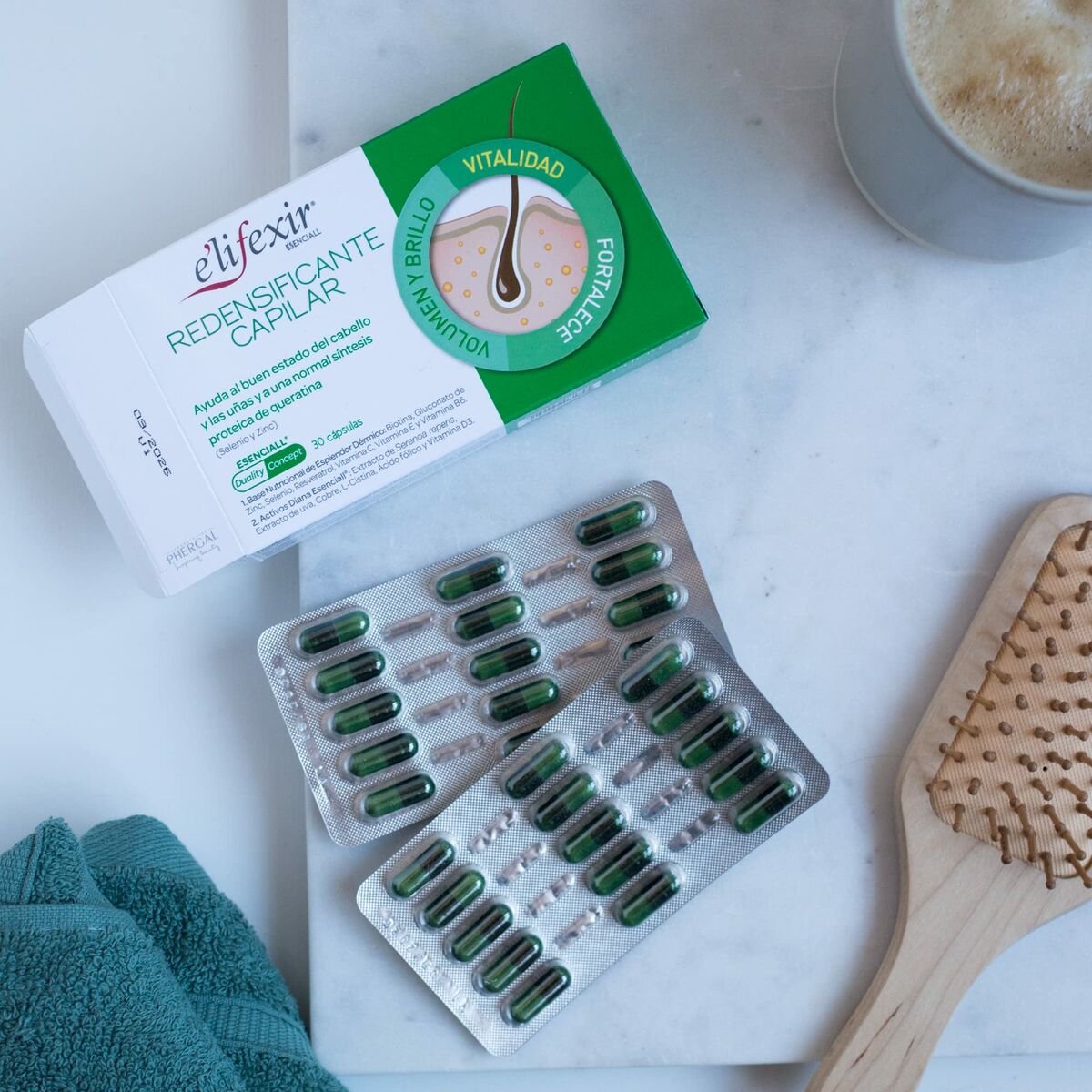 Anti-Hair Loss Treatment Elifexir Esenciall Capsules x 30-2