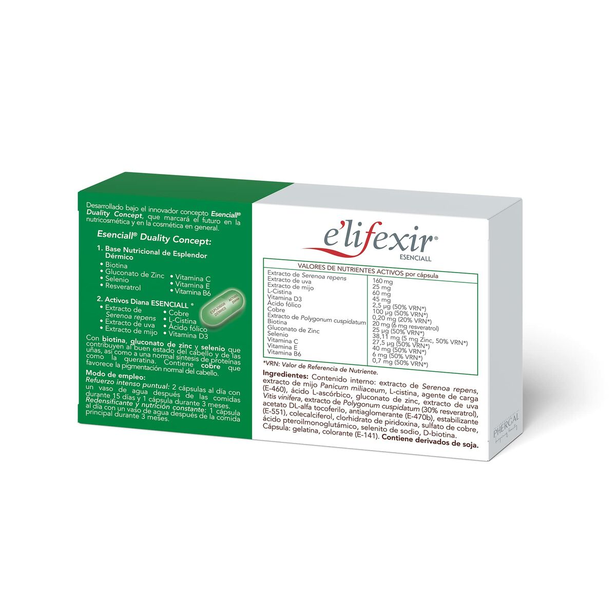 Anti-Hair Loss Treatment Elifexir Esenciall Capsules x 30-1