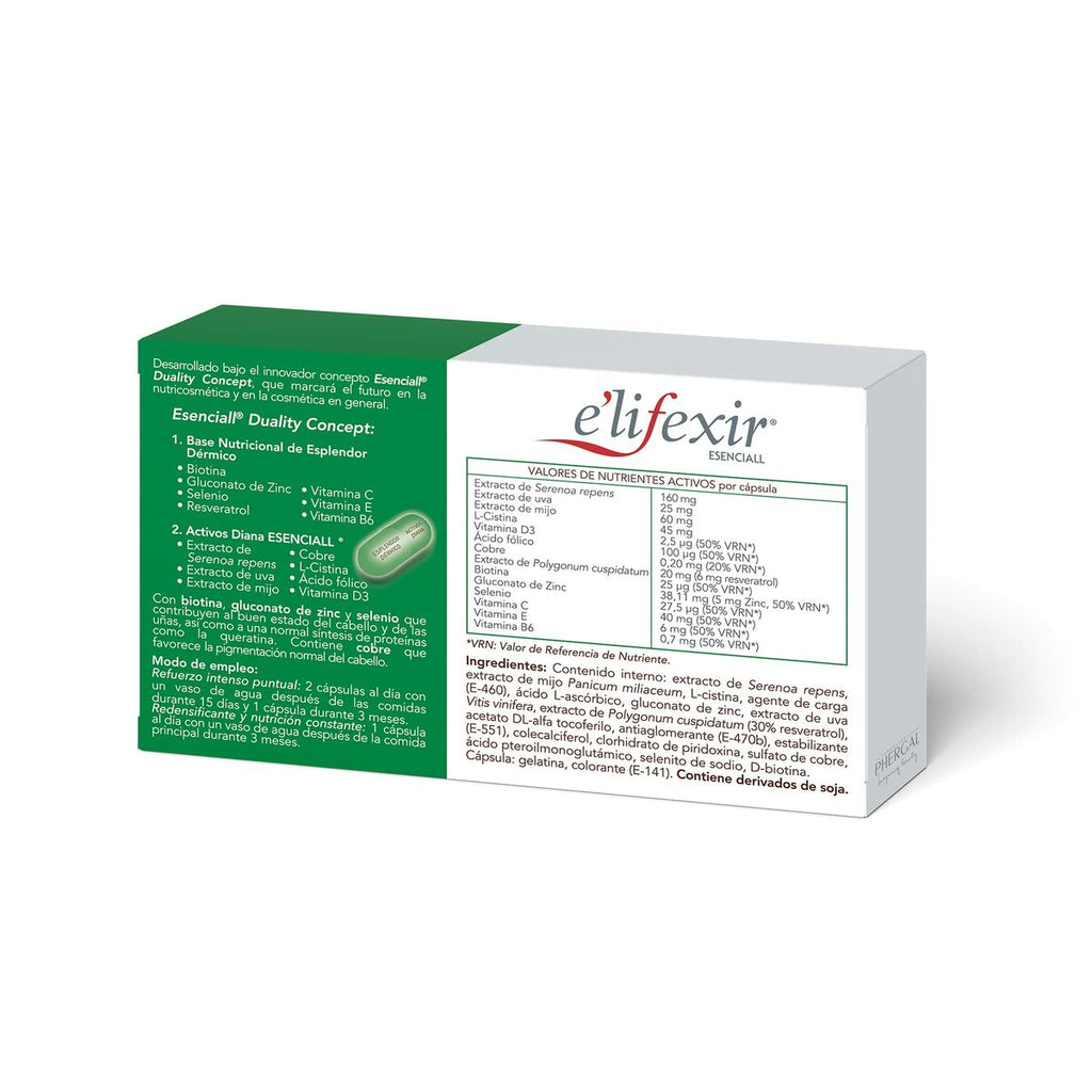 Anti-Hair Loss Treatment Elifexir Esenciall Capsules x 30-1