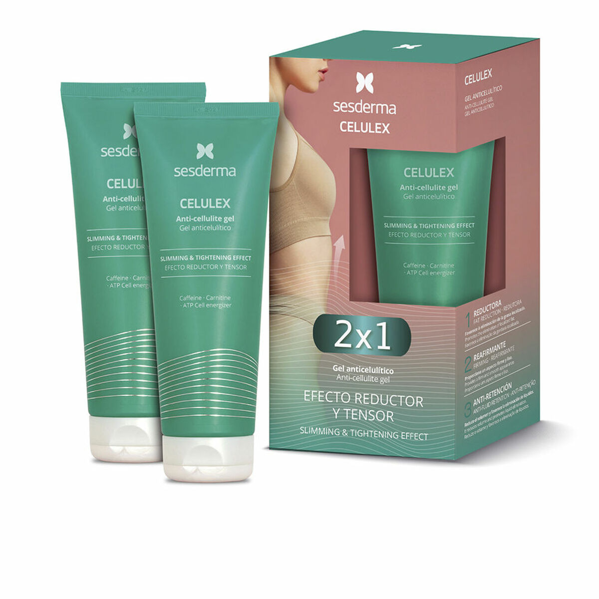 Anti-Cellulite Gel Sesderma CELULEX 200 ml 2 Units-0