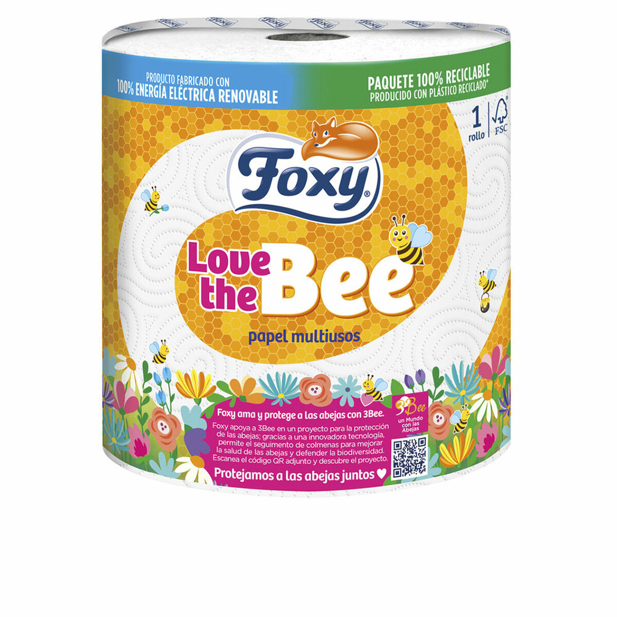 Kitchen Paper Foxy Love the bee-0