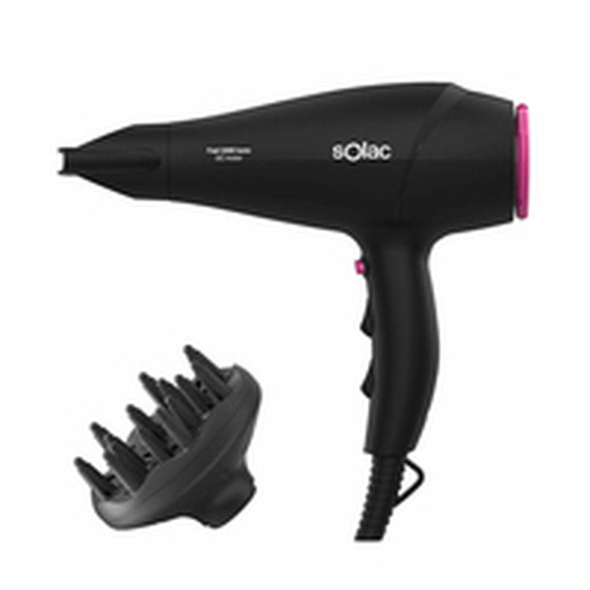 Hairdryer Solac SH7083 Black 2200 W-0