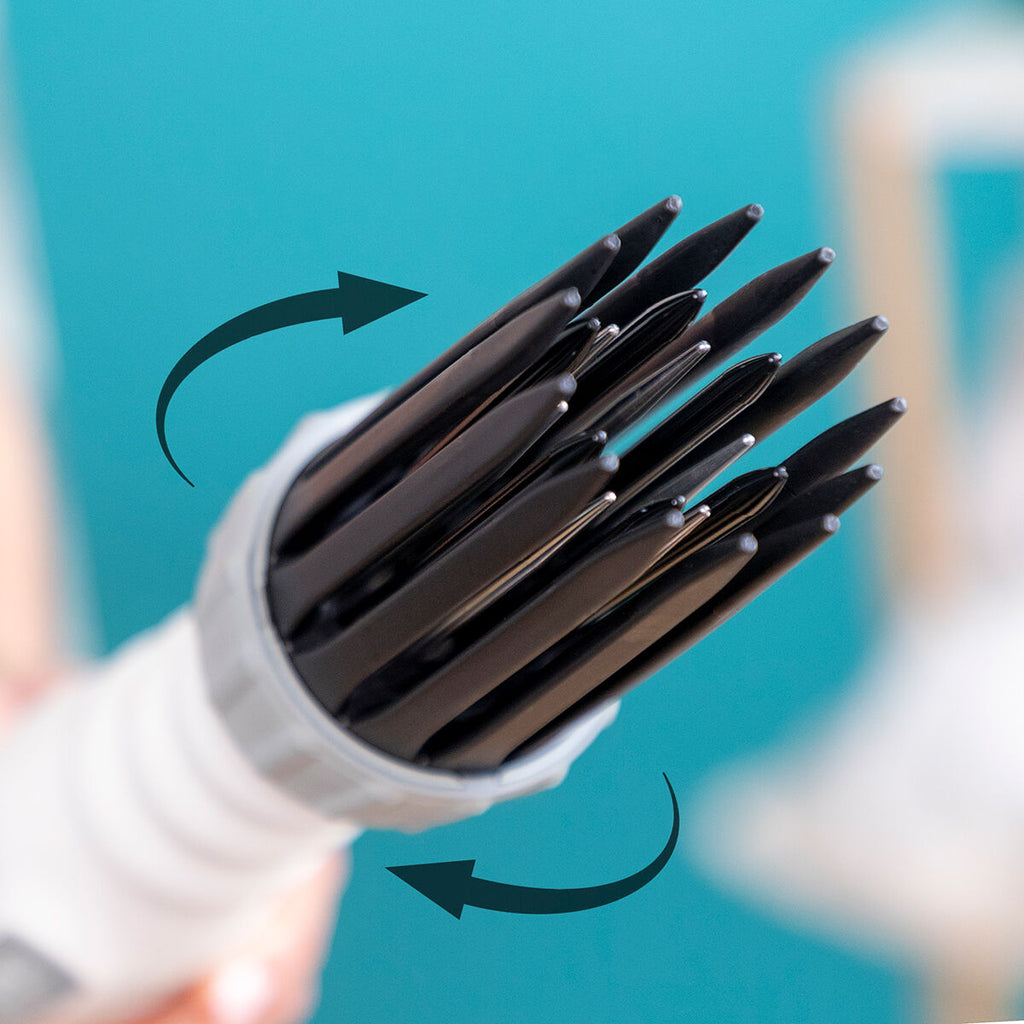 3-in-1 Drying, Styling and Curling Hairbrush Dryple InnovaGoods 550 W-8