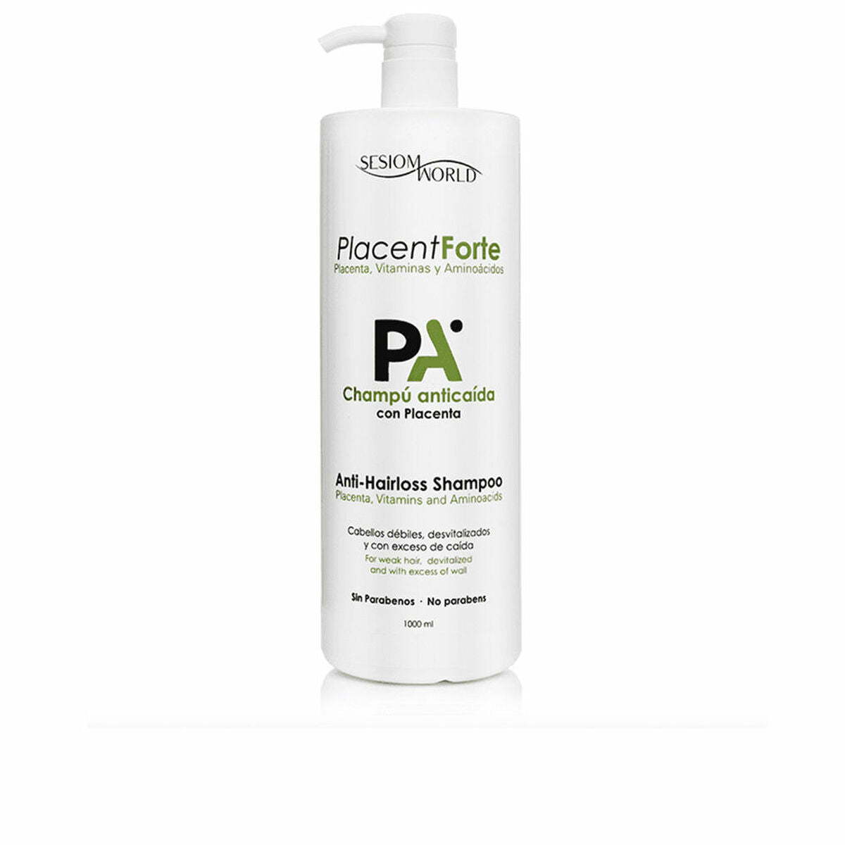 Anti-Hair Loss Shampoo SesioMWorld PLACENT FORTE 1 L-0