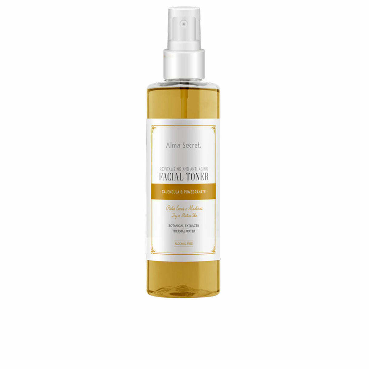 Anti-ageing Facial Toner Alma Secret   Pomegranate Marigold Revitalising 200 ml-0