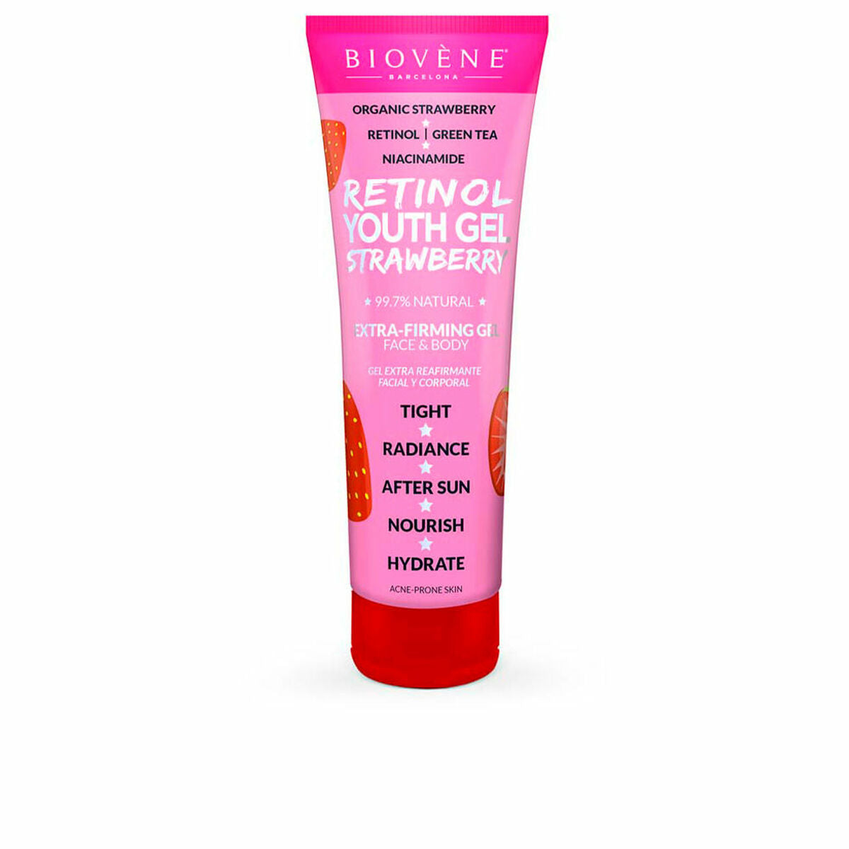 Firming Cream Biovène Strawberry 200 ml-0