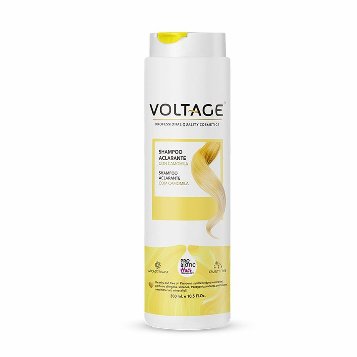 Clarifying Shampoo Blondes Voltage PREBIOTIC HAIR TECHNOLOGY 300 ml-0