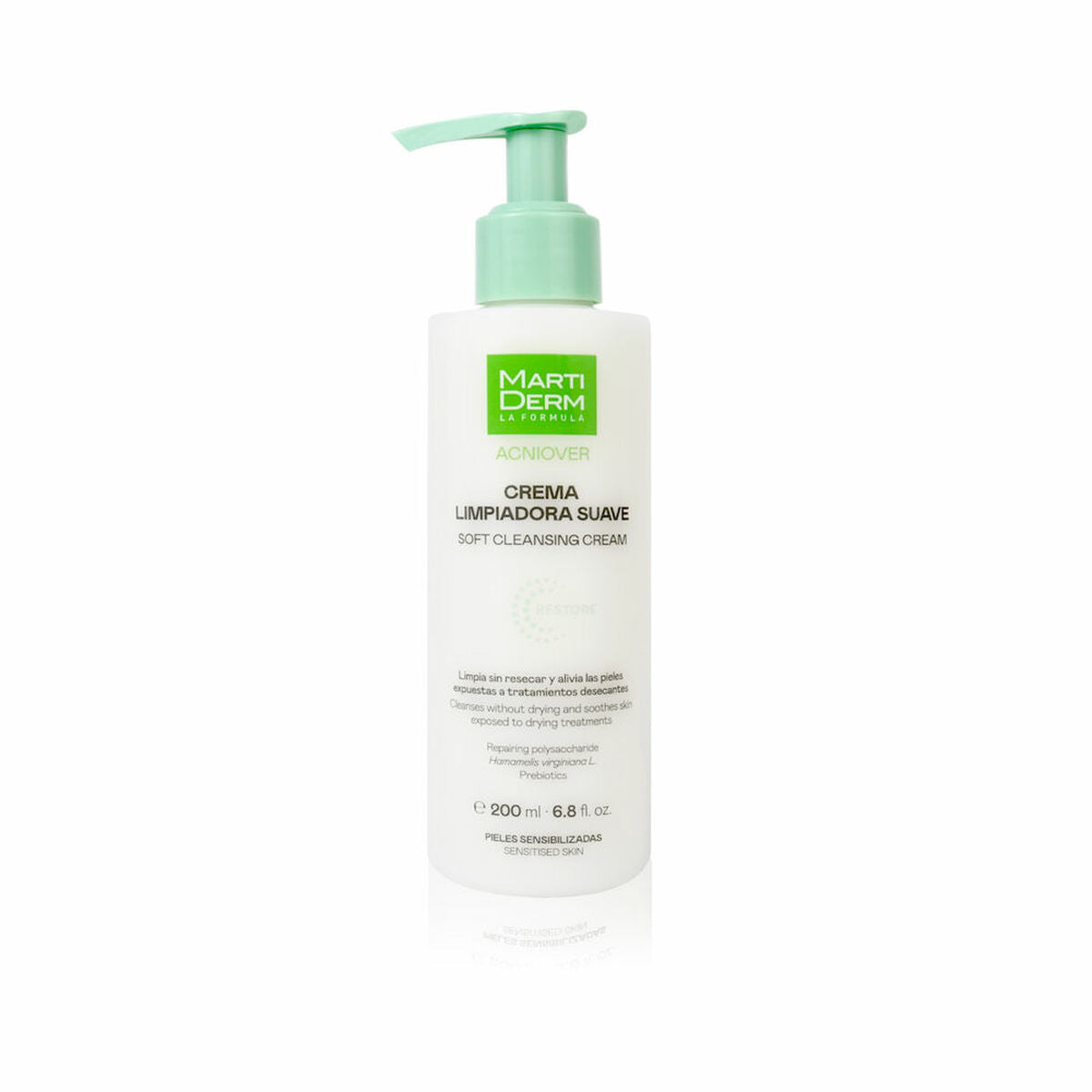 Facial Cleansing Gel Martiderm ACNIOVER 200 ml-0