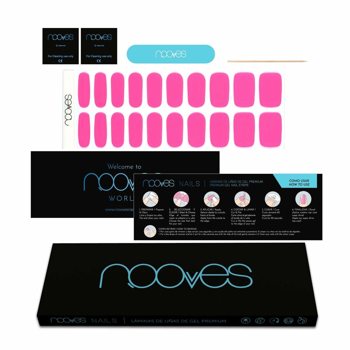 Gel Nail Foils Nooves Barbie girl (20 Units)-3