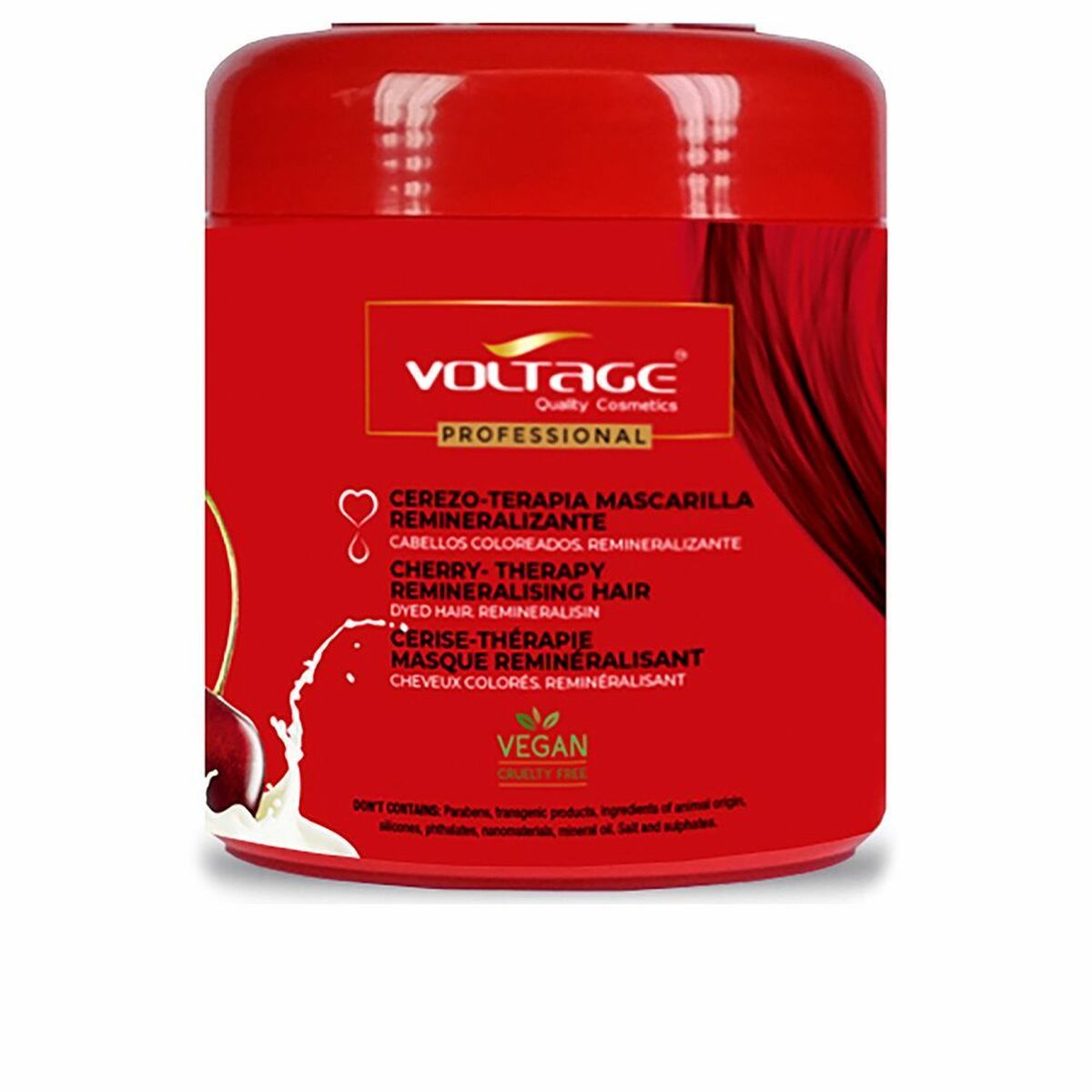 Hair Mask Cherry Therapy Voltage (500 ml) (500 ml)-0
