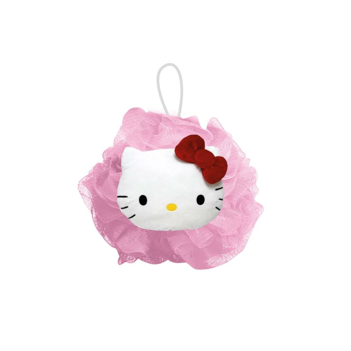 Body Sponge Hello Kitty Pink 20 % Polyester 12 x 12 x 12 cm-0