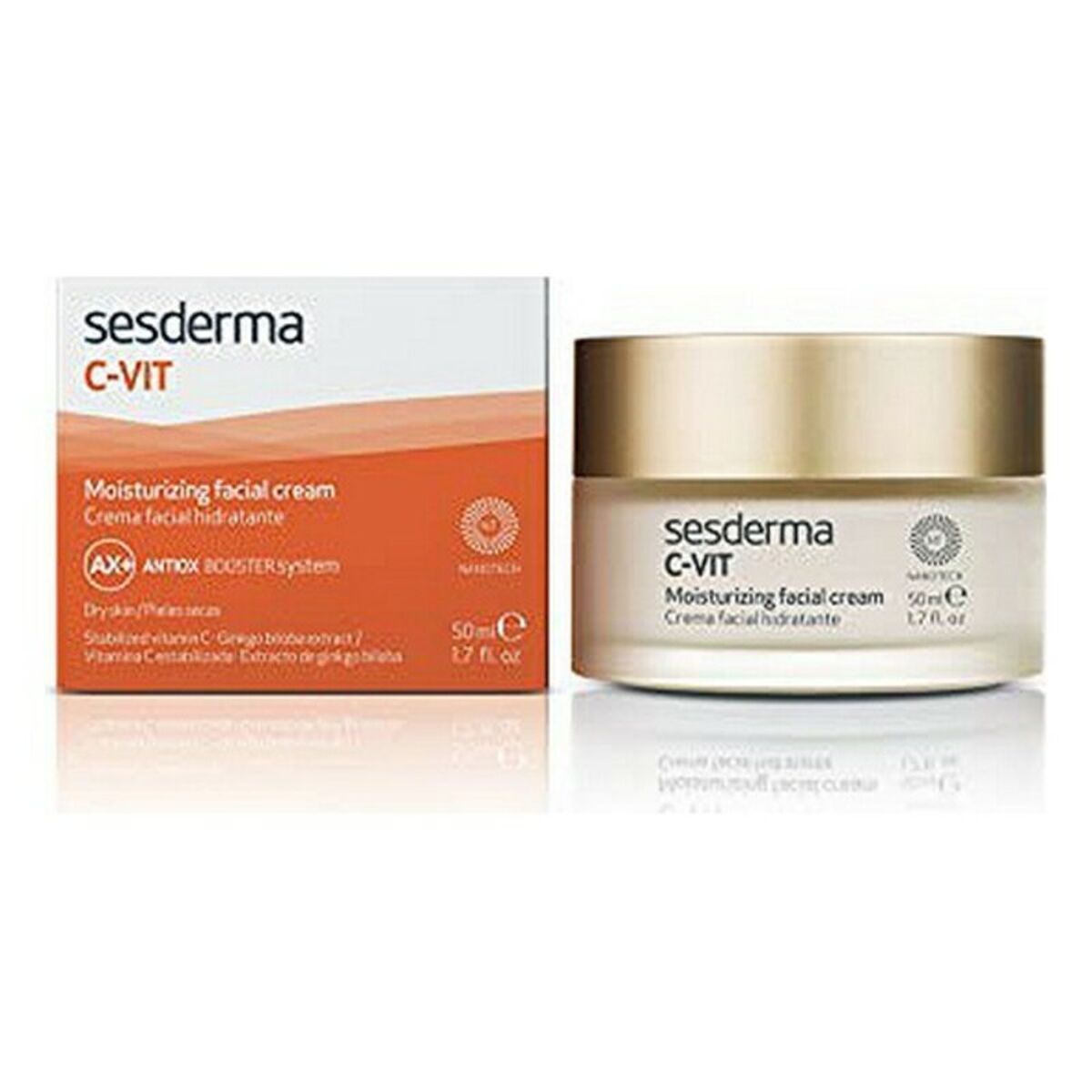 Hydrating Facial Cream C-vit Sesderma (50 ml)-0