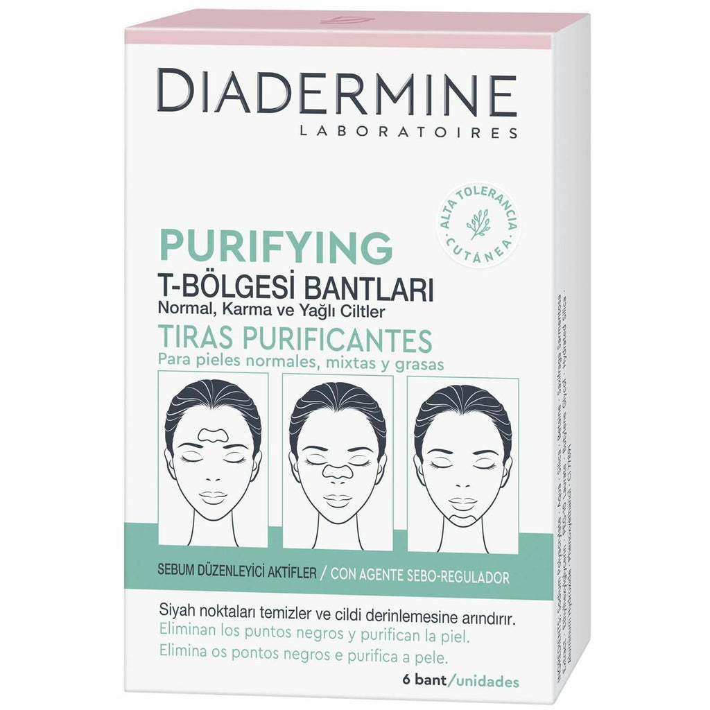 Acne Skin Treatment Diadermine Tiras Purificantes-0