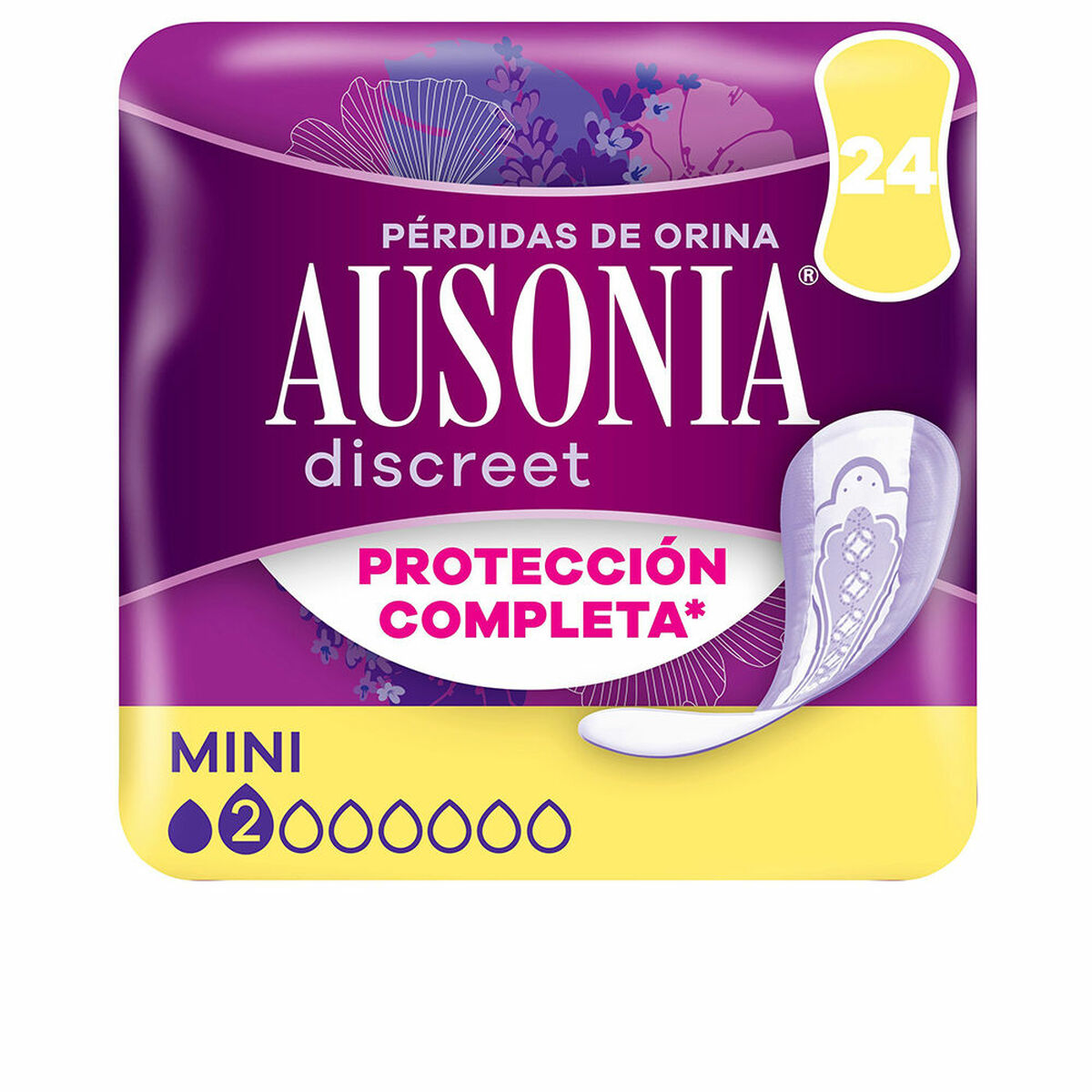 Incontinence Sanitary Pad Ausonia AUSONIA DISCREET-0