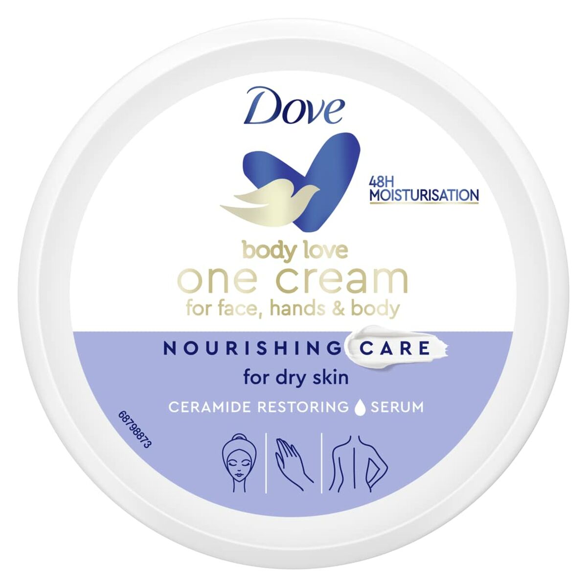 Body Cream Dove Body Love 250 ml-0