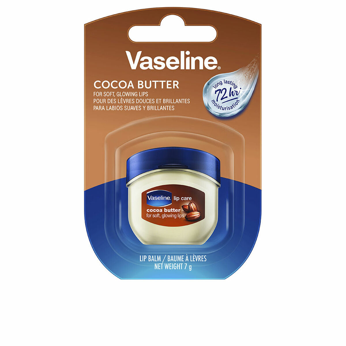 Lip Balm Vaseline 7 g Nutritional Cocoa butter-0