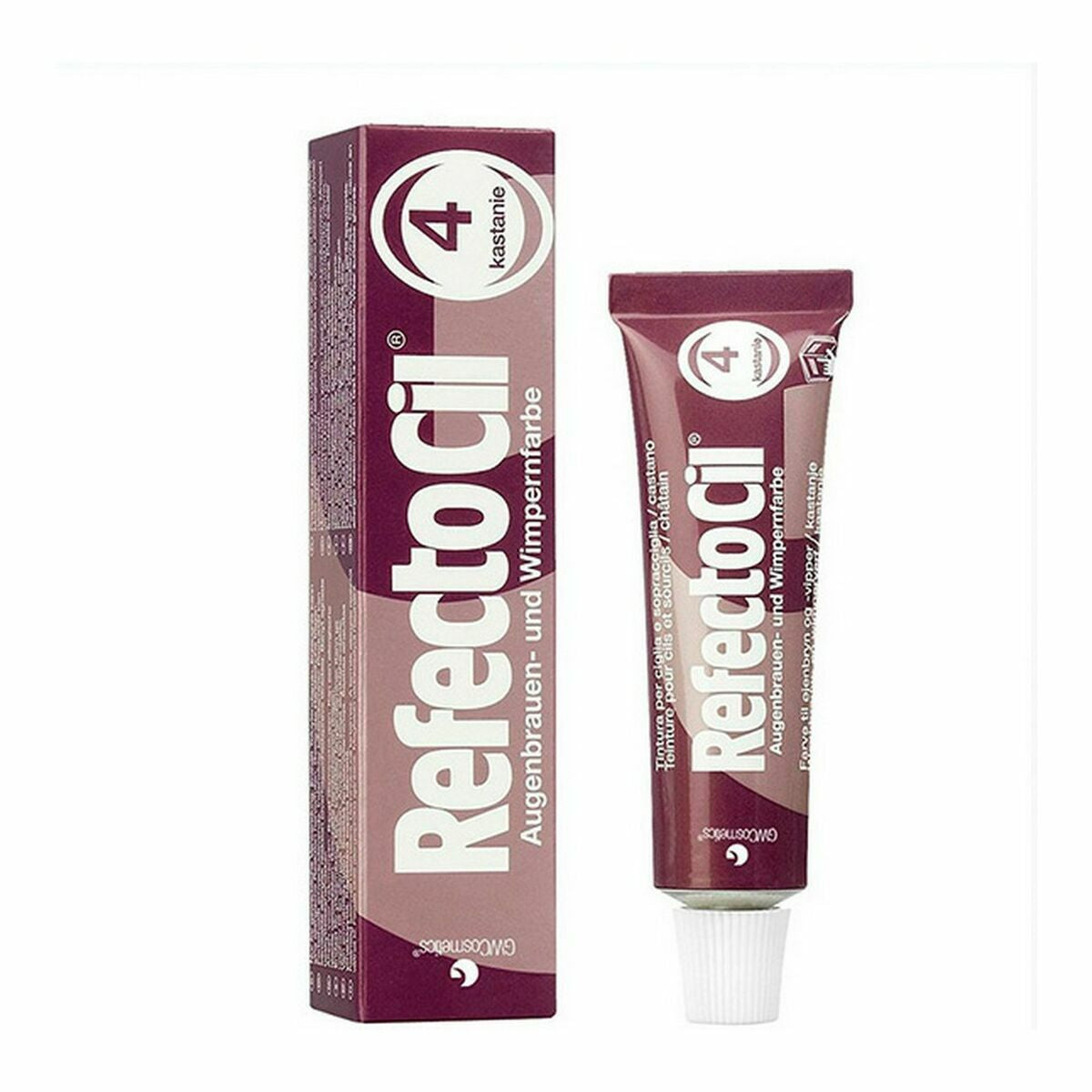 Eyelash Dye RefectoCil Eyelash And Eyebrow Tint Nº 4 Chesthut 15 ml-0