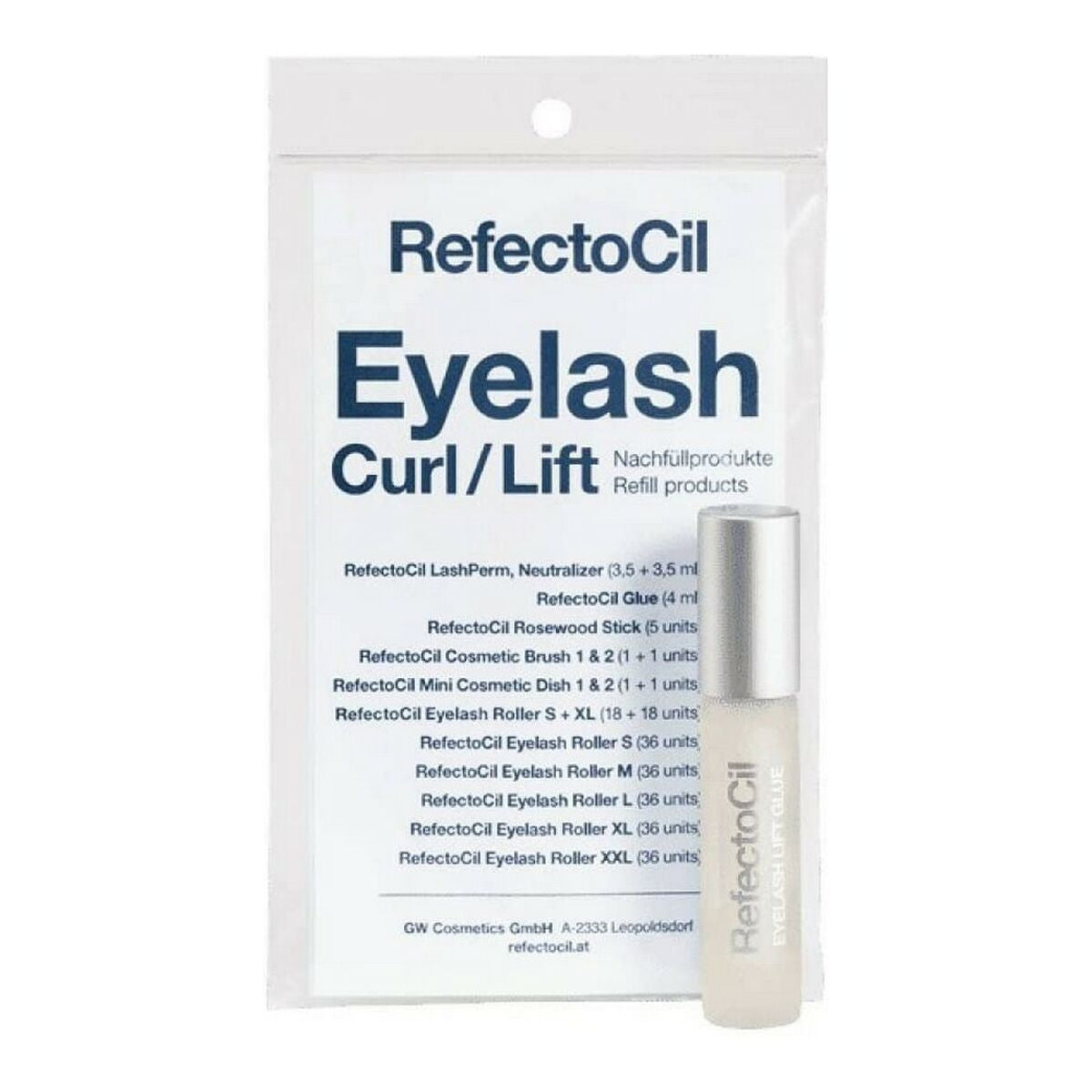 Adhesive for semi-permanent eyelashes RefectoCil Eyelash Tabs 4 ml-0