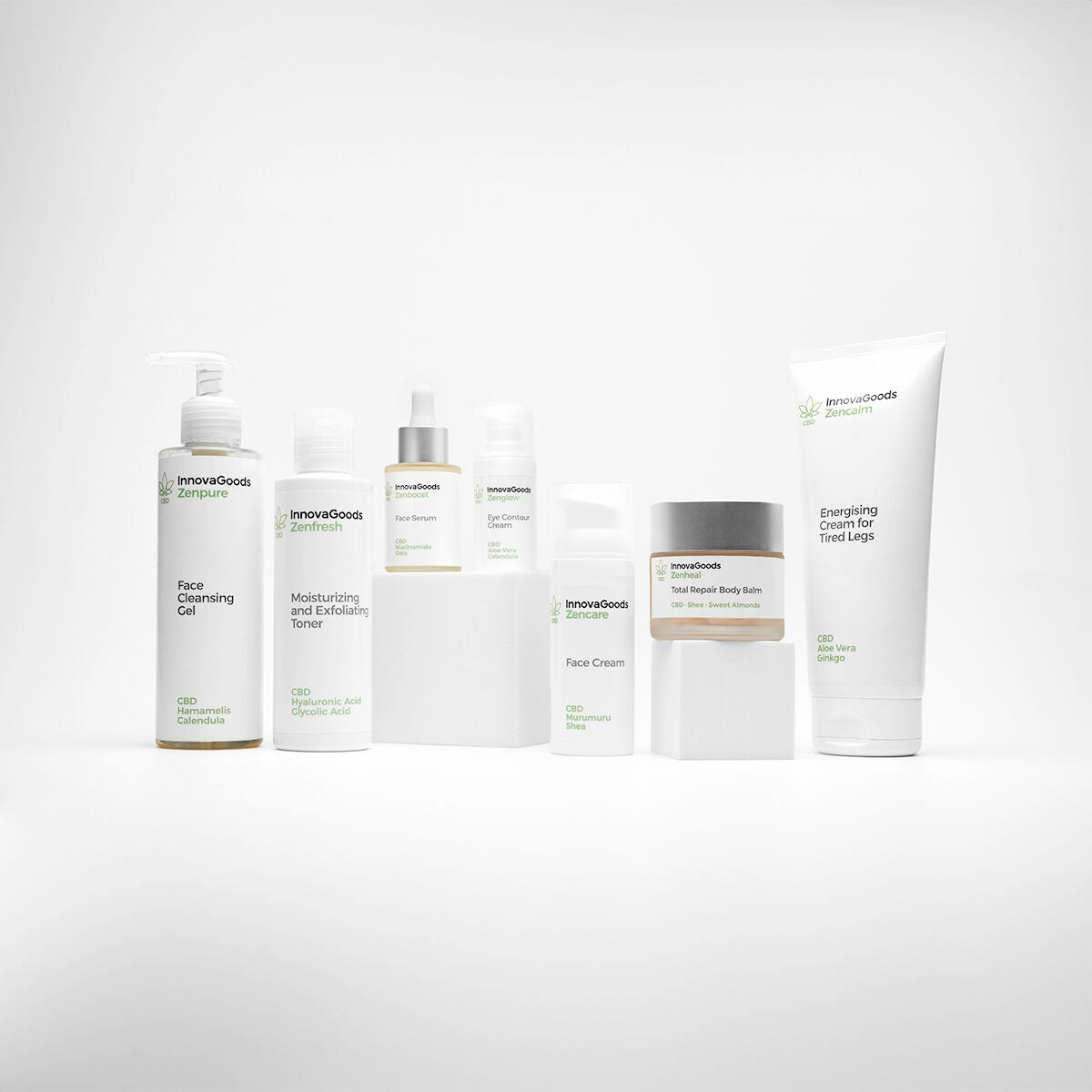 Facial Cleansing Gel CBD Zenpure InnovaGoods 200 ml-2