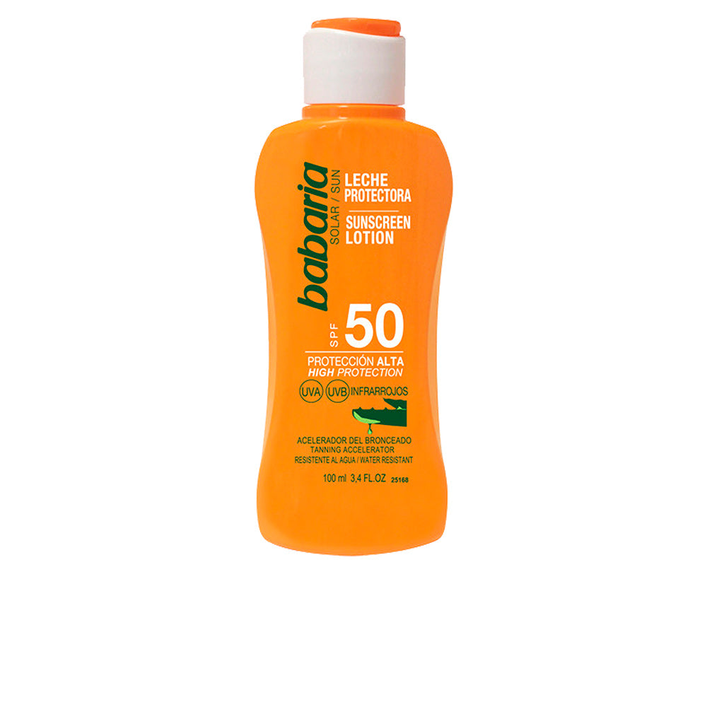 Leche Protectora Solar con Aloe Vera SPF50 100ml-0