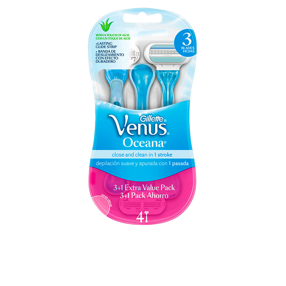 GILLETTE VENUS OCEANA disposable razors 4 units-0