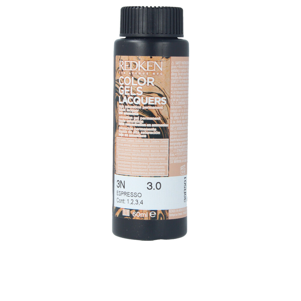 COLOR GEL LACQUERS #3N-espresso 60 ml x 3 u-0