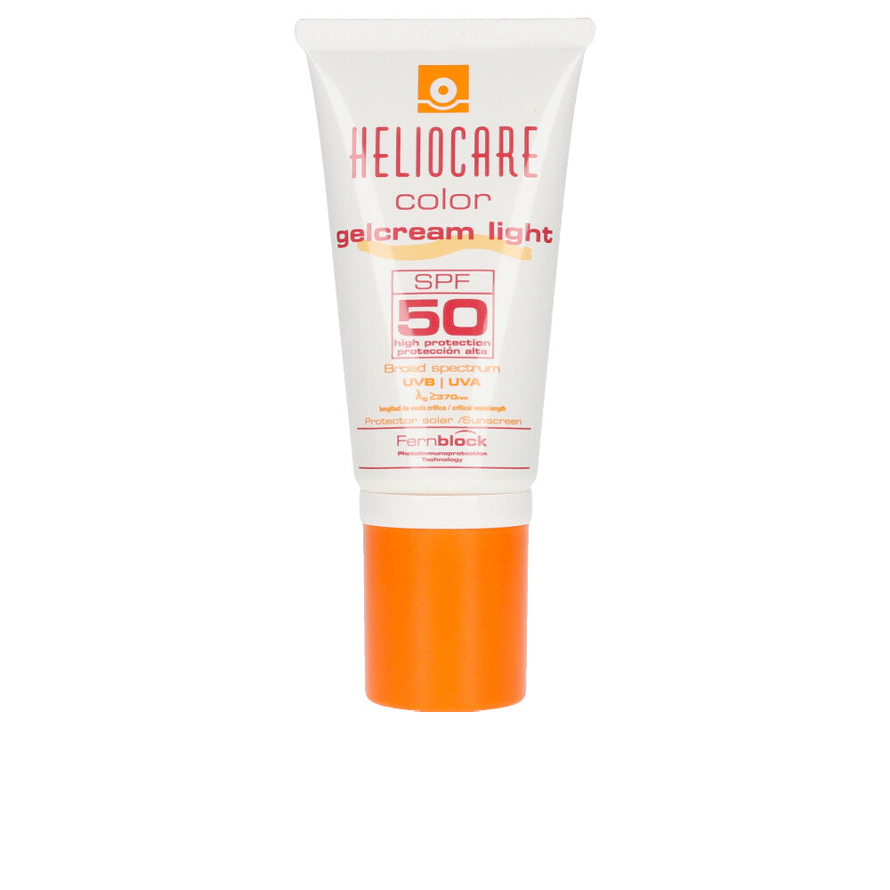 HELIOCARE COLOR sunscreen with cream gel color SPF50 #light 50 ml-0